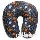 Travel Pillow African Flower Tapestry Memory Foam U Neck Pillow for Lightweight Support in Airplane Car Train Bus - B07VB3P2WB